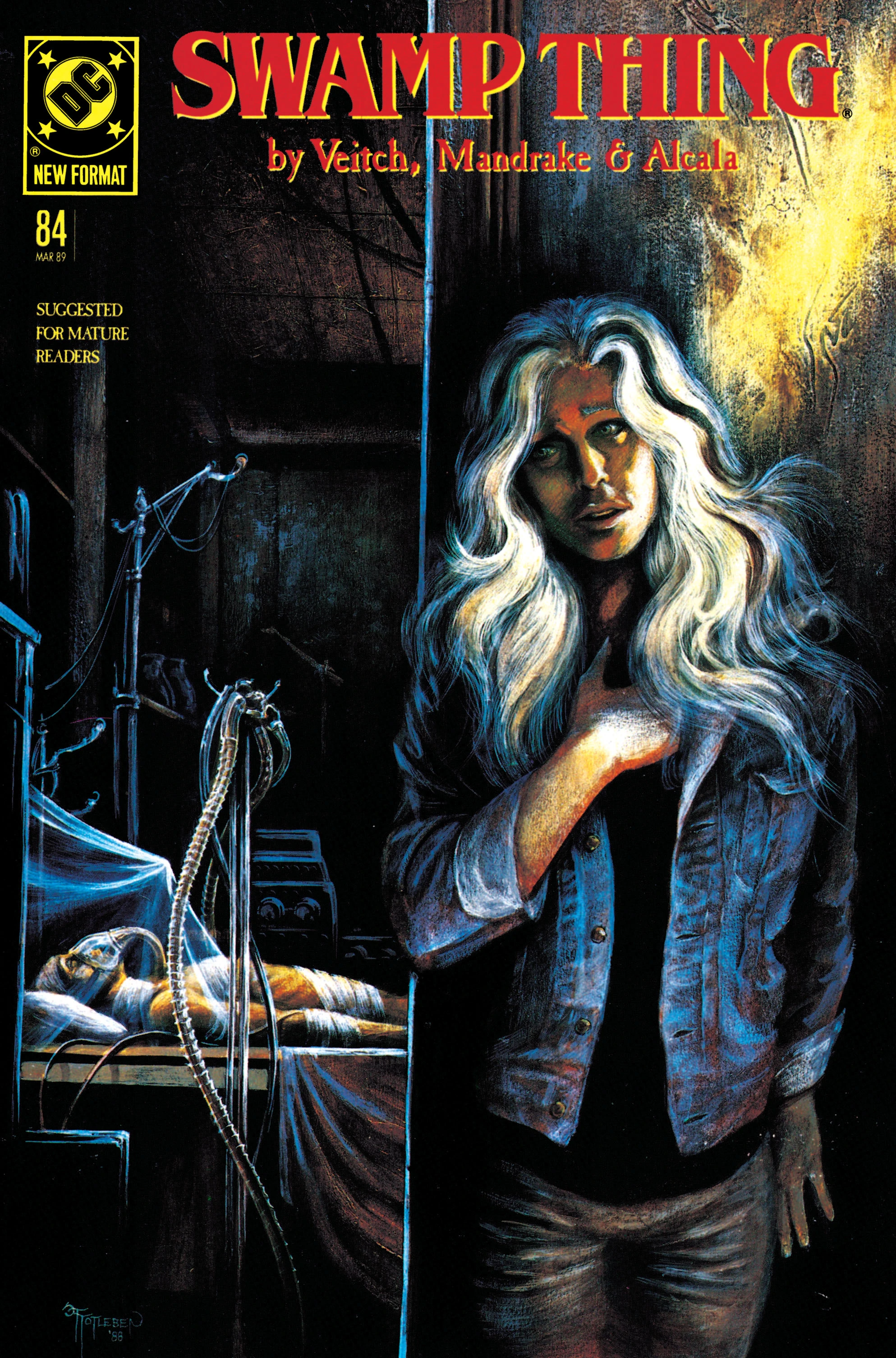 Swamp Thing #84 (DC, 1989 — Cover A) cover